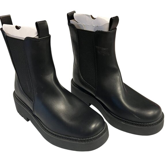 A New Day  Women's Demi Chelsea Boots Black Size 6.5 - Picture 1 of 10